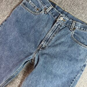 Levis Regular Straight Leg Mens Vintage Jeans 32x28.5 (tailored hem) Y2K Denim